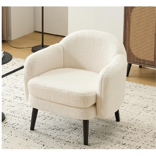 Modern teddy fleece white - modern,