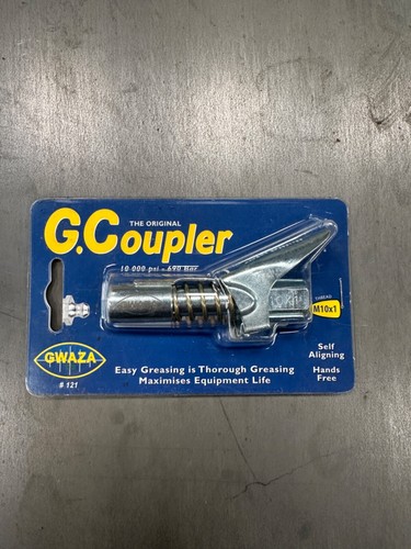 Grease gun end - coupler, quick