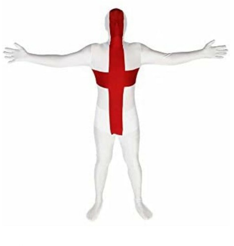 Morphsuit fancy dress england - morphsuit, dress,