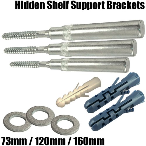 Concealed hidden shelf support - concealed,