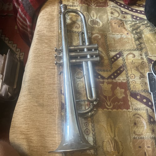 Vintage soviet ussr trumpet - vintage,