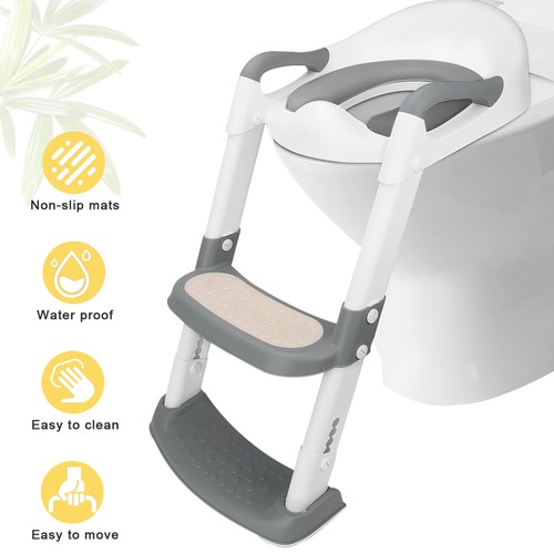 Children toilet seat ladder - toilet, &