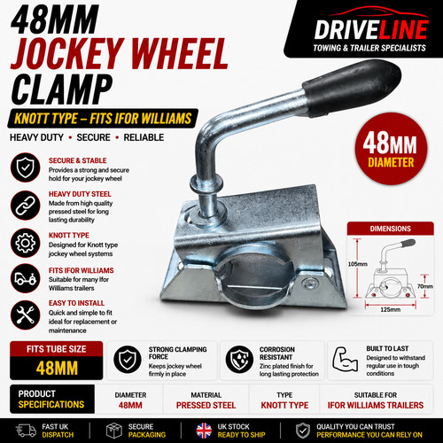 48mm knott jockey wheel - knott, clamp