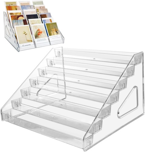Acrylic card stand versatile - card,