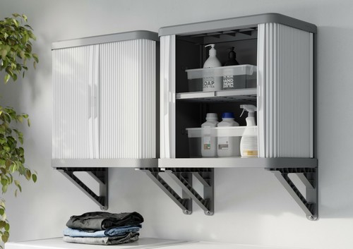 Plastic wall mounted garage - plastic,