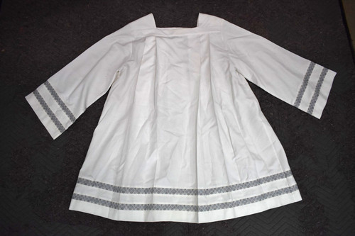Used white alb surplice made - white, alb,
