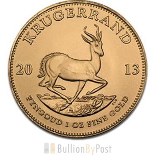 2013 1oz gold krugerrand - gold,