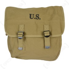 Repro WW2 US Army Airborne M1936 Khaki Musette Bag
