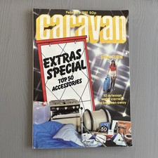 CARAVAN - vintage magazine 1981  Sprite Swift VW Toyota Abbey Retro Advertising 