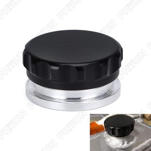 Black 2mm aluminium - black, 3"/76.2mm