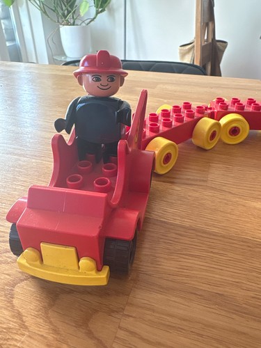 Lego duplo fire engine with - lego,