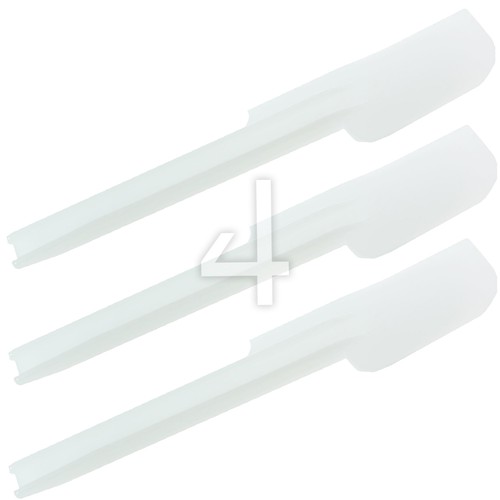 White plastic cooking mixing - white,
