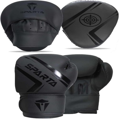 Boxing gloves and - and, pads