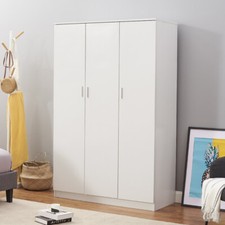 3 Door Triple Wardrobe Bedroom