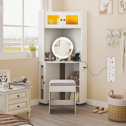 Compact corner dressing - corner, table