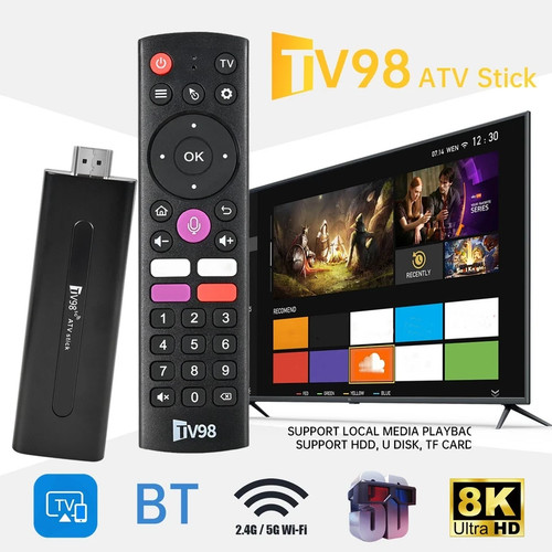 Android tv98 stick 8k - 14.0,