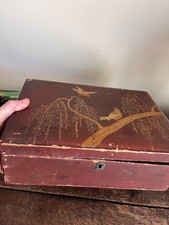 Vintage Japanese Red Lacquer