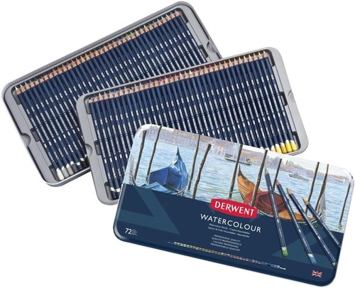 Derwent watercolour pencils - pencils, 72