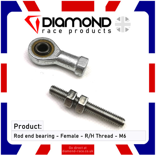 Diamond rod end bearing - rod,