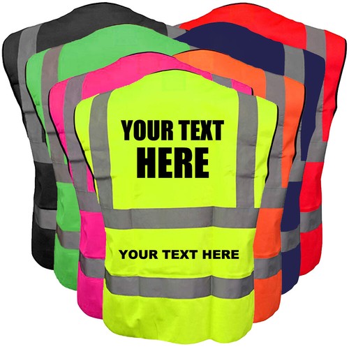 Customised vis vest - customised,