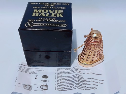 Micro talking dalek 22k - 22k, gold