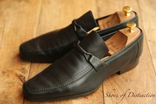 Gucci Black Leather Bit Shoes