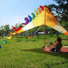 55'' Rainbow Spiral Windmill