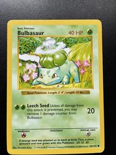 Pokemon Card Bulbasaur 44/102