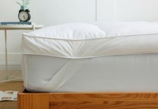 Super Soft Duck Feather 7cm Thick Mattress Topper Extra Deep All Sizes Available