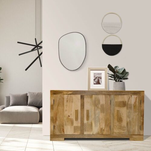 Solid mango wood light large - solid,