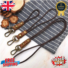 Leather Lanyard Neck Strap For