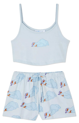 Ladies shorty pyjamas cookie - ladies,