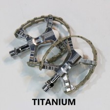 MKS XC-III bear trap pedal 9/16 spindle Mikashima Bicycle Parts Titanium JAPAN