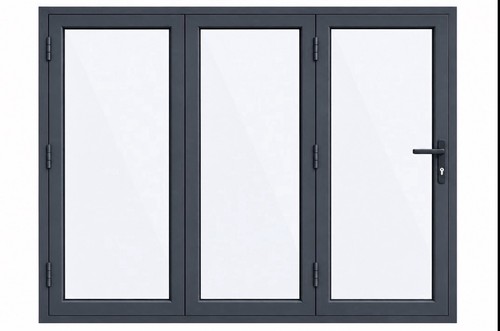 Aluminium bifold doors panel - aluminium, 3
