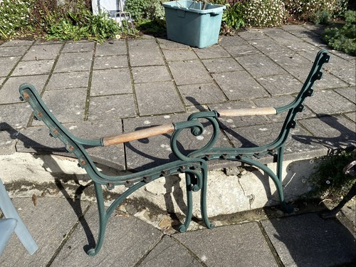 Vintage cast iron - vintage, ends
