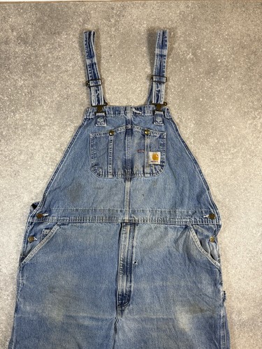 Carhartt denim overalls mens - carhartt,