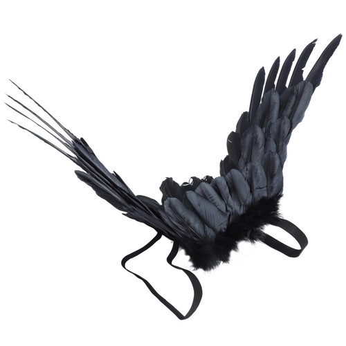 Black cosplay angel wings kids - cosplay,