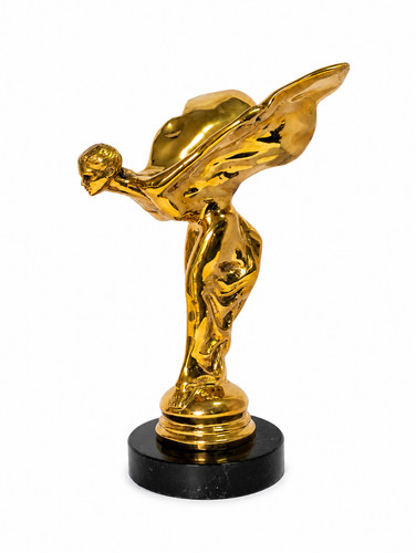 Solid brass rolls royce style - solid,