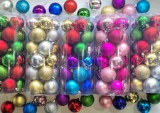 24pcs 6cm Multi-Coloured Christmas Wedding Party Tree Ball Baubles Ornament