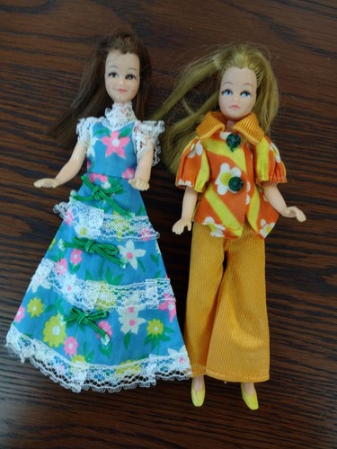 Vintage 1970 pippa dolls x2 - vintage,