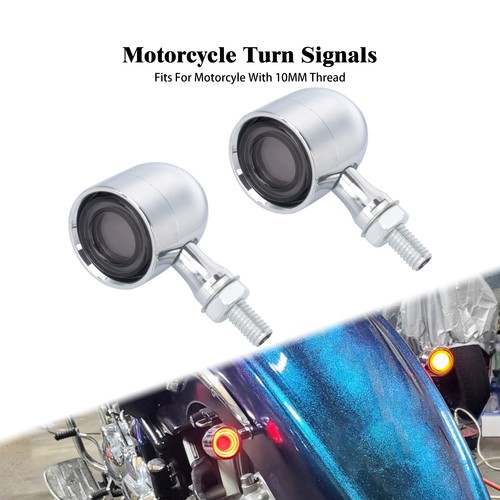 Chrome front bullet turn - front,