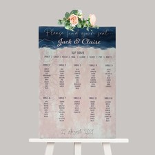 wedding seating plan