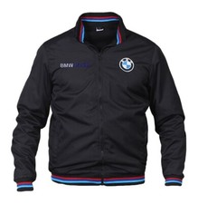 BMW Power Bomber Jacket Motor Sport Jacket With Embroidered Logos, Size S-XXXL