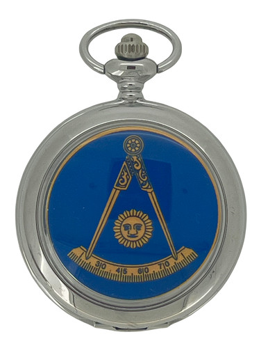 Past master masonic - glass, back