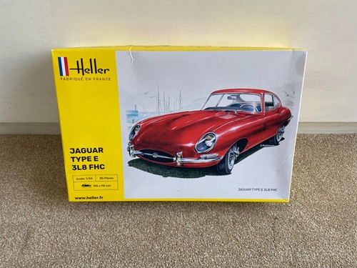 Heller jaguar type e - 1/24,