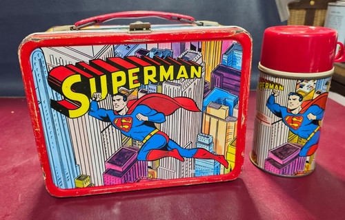 1967 superman vintage metal - superman,