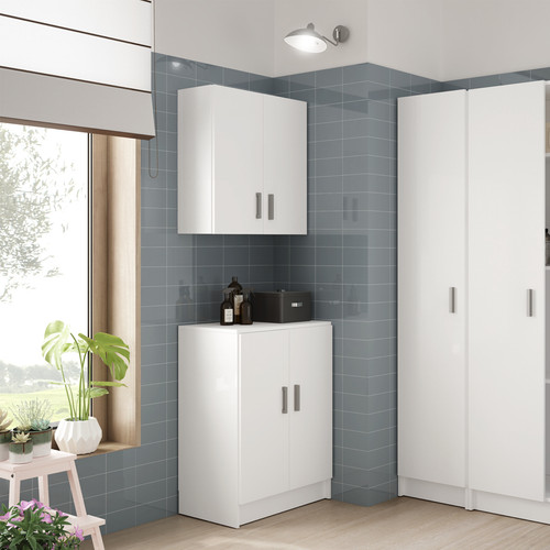 Vita white utility wall - white,