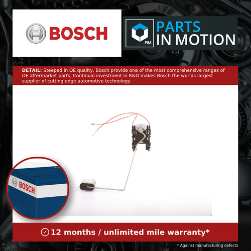 Fuel tank sender - fuel, unit