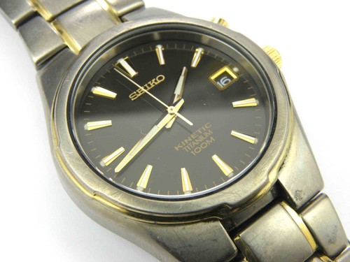 Mens vintage seiko kinetic - vintage,