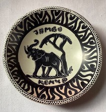 Soapstone Bowl Hand-Painted